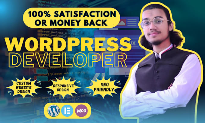 be your wordpress developer and wordpress website manager