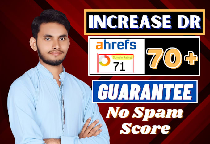 increase domain rating ahrefs DR using high da dr quality backlinks