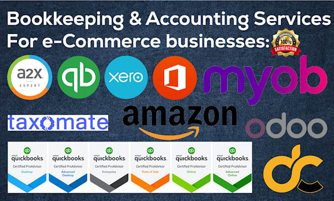 be your amazon bookkeeper, financial accountant, ecommerce assistant
