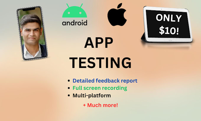 do quality ios and android app testing and summary report
