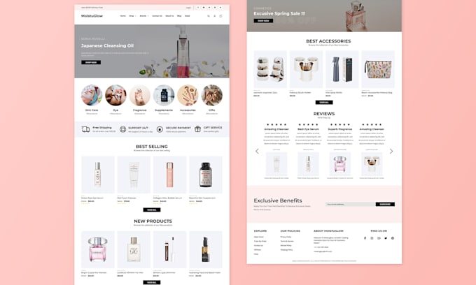 Be an expert front end website developer and designer by Ras_studios ...