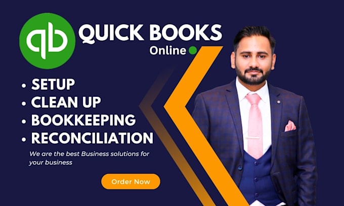 setup, cleanup, and bookkeeping in quickbooks online