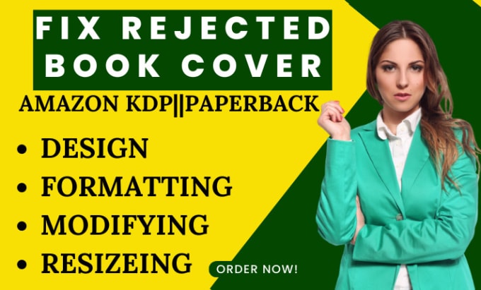 Fix Errors Format Modify Resize Amazon Kdp Book Cover Paperback And Publishing By Ecomtech07 