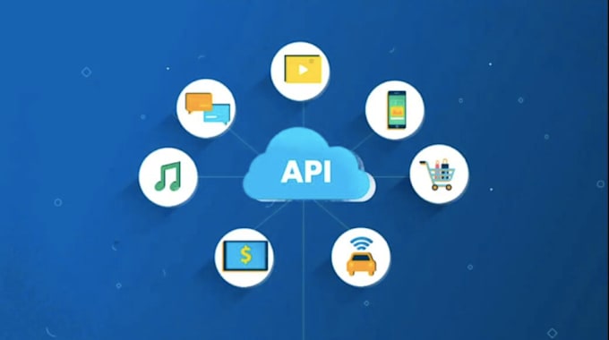 Do api integration to synchronize data between different applications ... image.