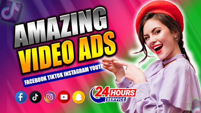create dropshipping facebook video ads,tiktok video ads,shopify ads,short ads