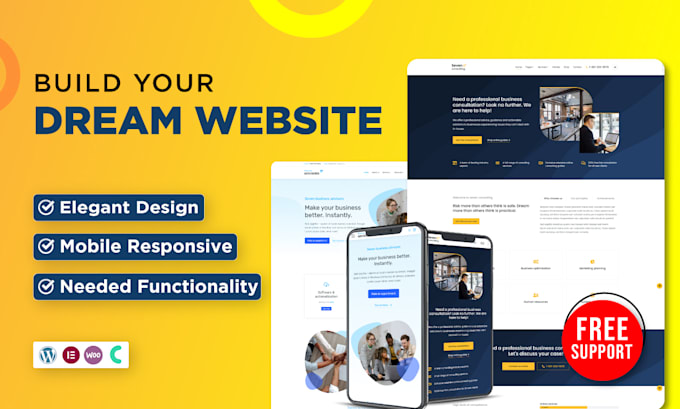 design or redesign your wordpress website as per your requirements