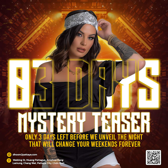 design professional quality music, event, and movie posters
