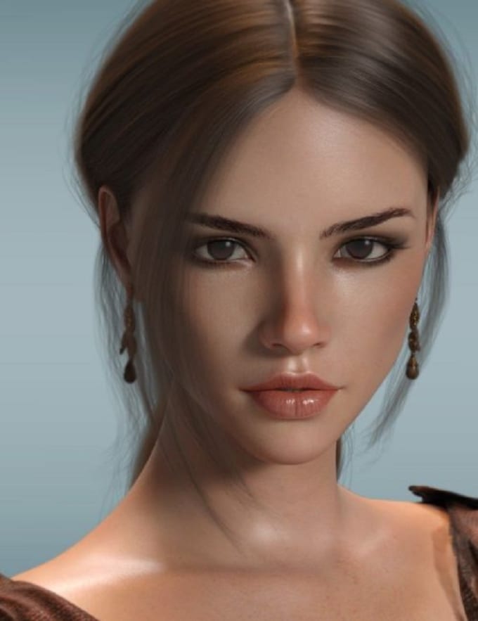 Render Daz3d 3d Character Modeling 3d Metahuman Character 3d Character Model By Pixelamd Fiverr