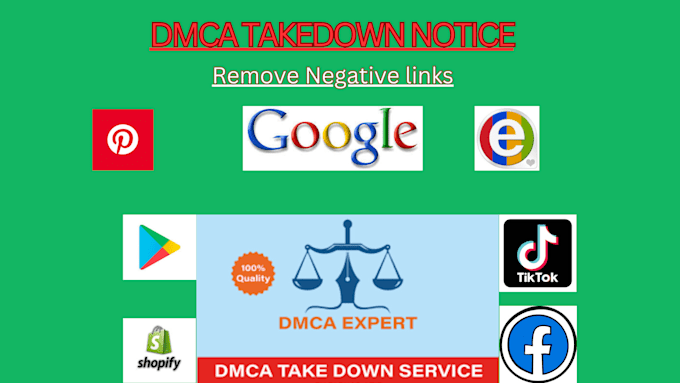 remove infringing, defaming, harassing, negative, copyright, leaked, dmca post