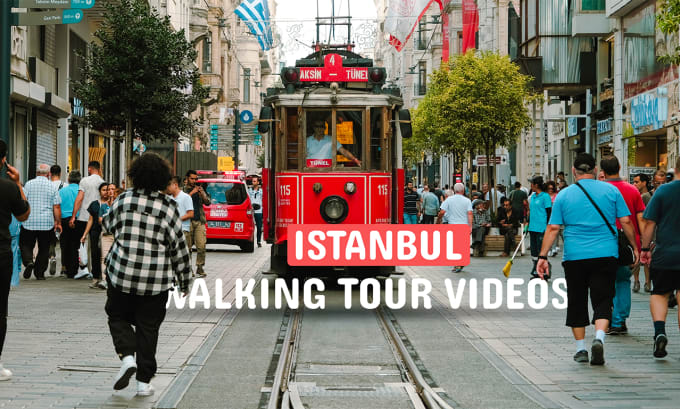shoot walking tour videos in istanbul