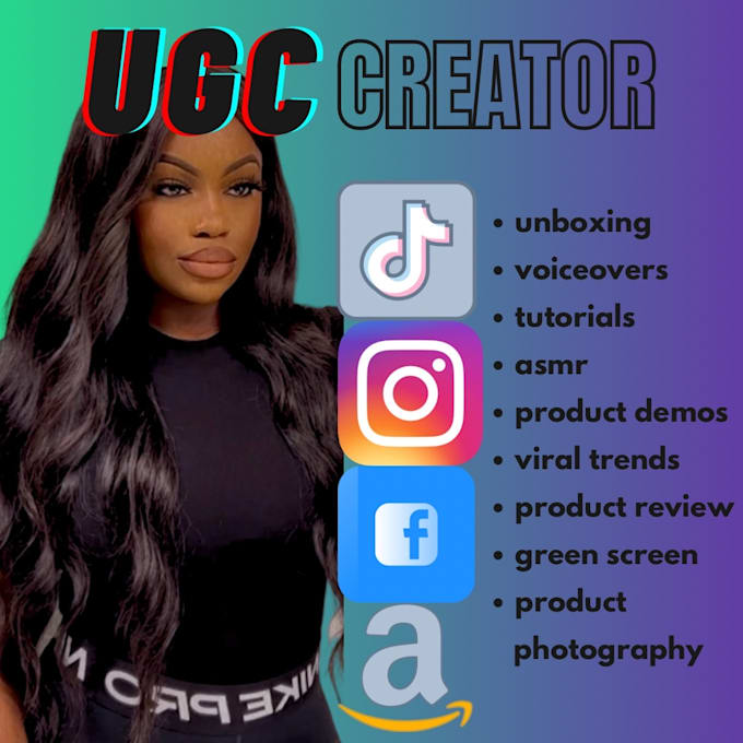Create ugc videos for your brand by Contentbykimj | Fiverr