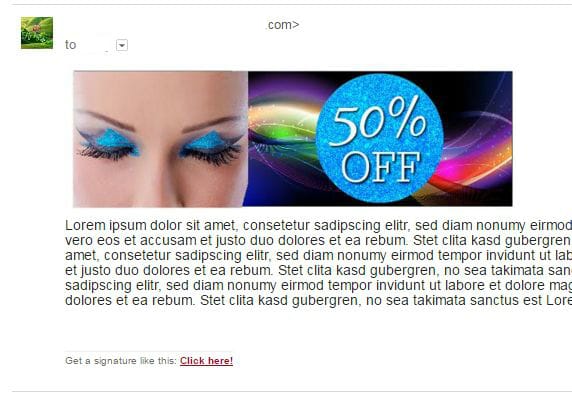 Design an email header by Imankamal | Fiverr