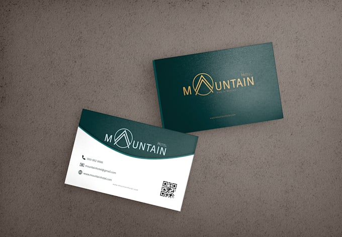 design a catchy and elegant business card