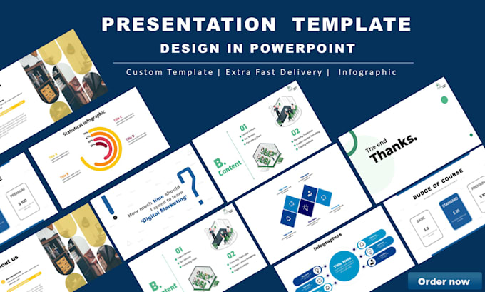 Design powerpoint presentation template and ppt slides by Shariful_202 ...