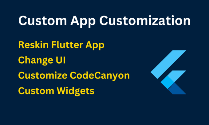 Design flutter apps, customize ui by Umarshahid340 | Fiverr