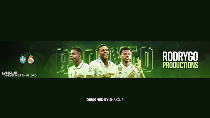 Make banners for football channels by Shakojr_ Fiverr