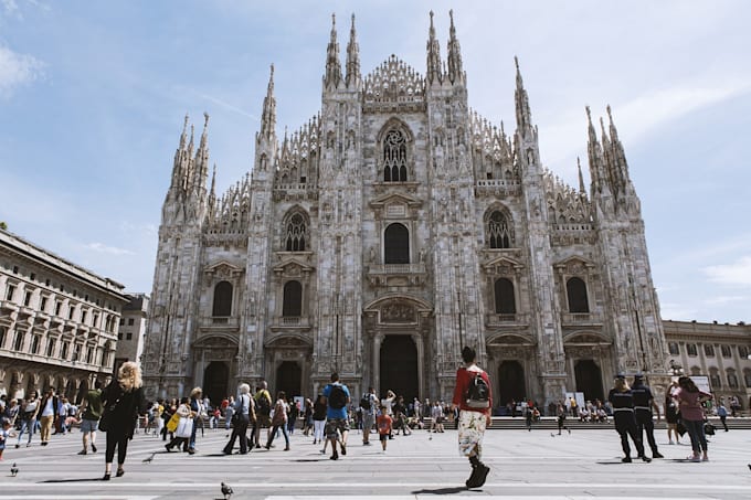 do anything for you in milan, italia