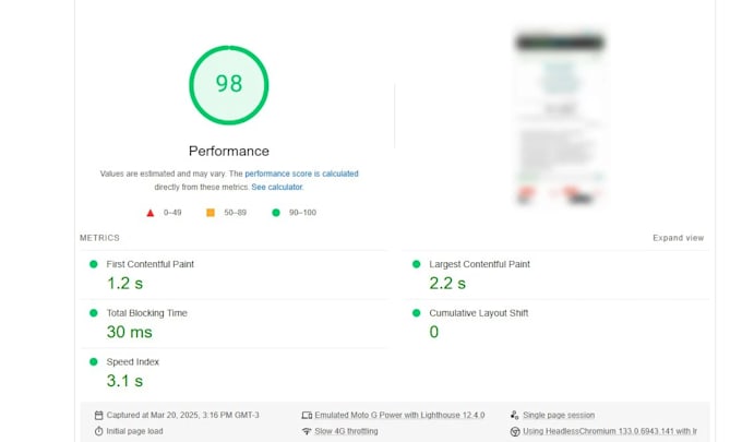 optimize core web vitals and loading speed of your website