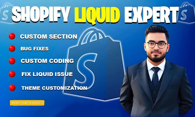 customize, fix shopify section, redesign header, footer and custom pages