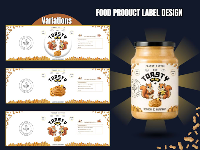design professional product labels and packaging for your brand
