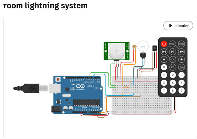 Do arduino projects using tinkercad by Abidi_abir | Fiverr