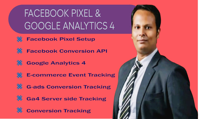manage your google analytics 4 and facebook pixel setup