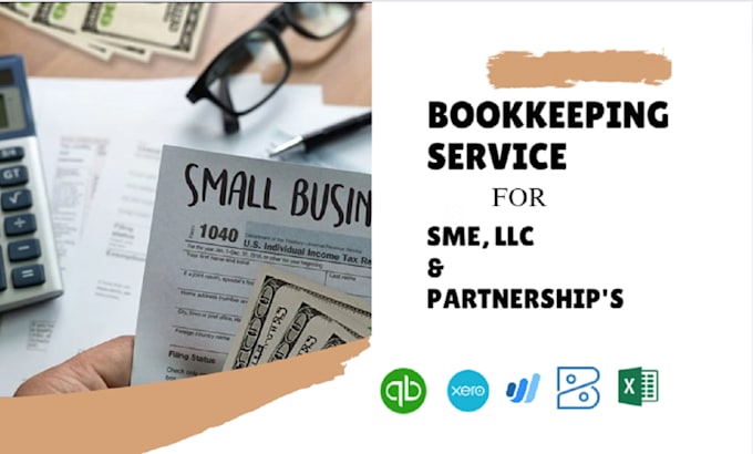 do bookkeeping for sme llc partnership in qbo xero wave