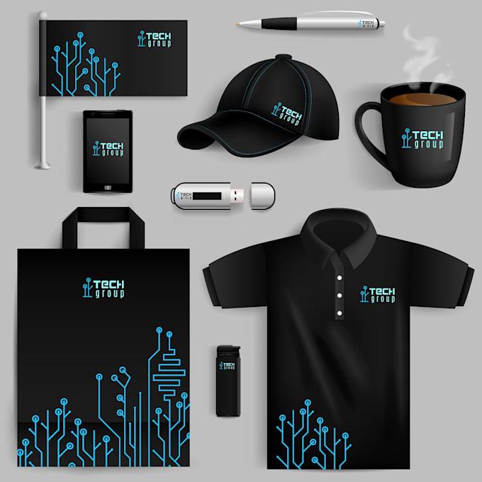 design a creative logo and complete branding kit