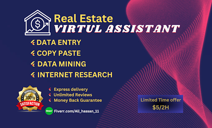 do real estate data entry, web research, data mining and copy paste
