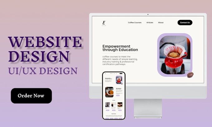 Do figma website design and ui ux mockup by Zoe_workspace | Fiverr