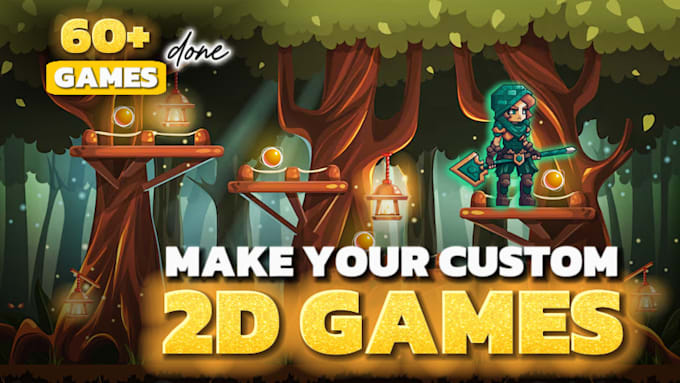 create 2d mobile games