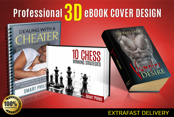 create a unique 3d ebook cover