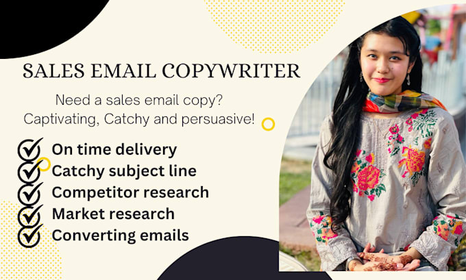 write sales email copy that drive results