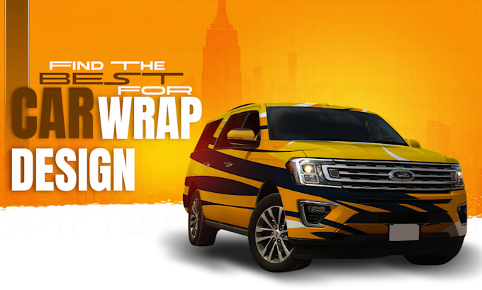 create professional car wrap design and vehicle graphics