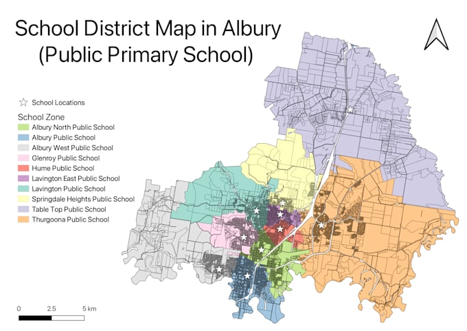 Make maps and do python programming for gis analysis by Chihiro_cm | Fiverr