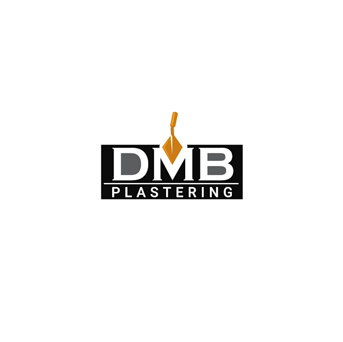 design acknowledged and trusted plastering logo