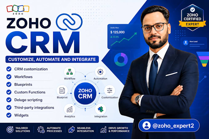 set up, customize, and automate your zoho CRM