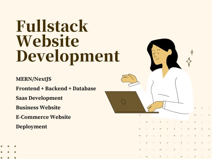 be full stack saas developer, building robust websites