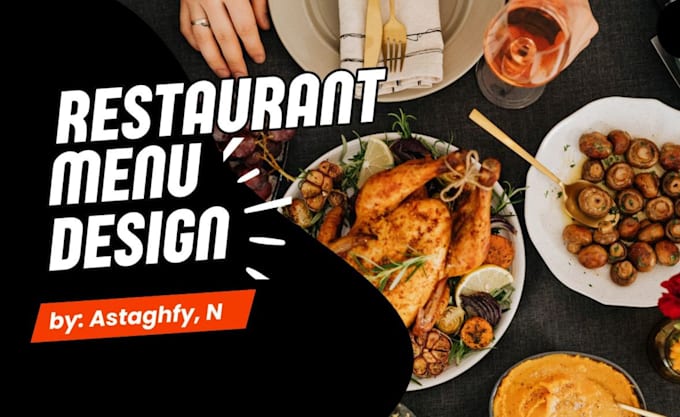 Design outstanding restaurant menus by Astaghfy | Fiverr