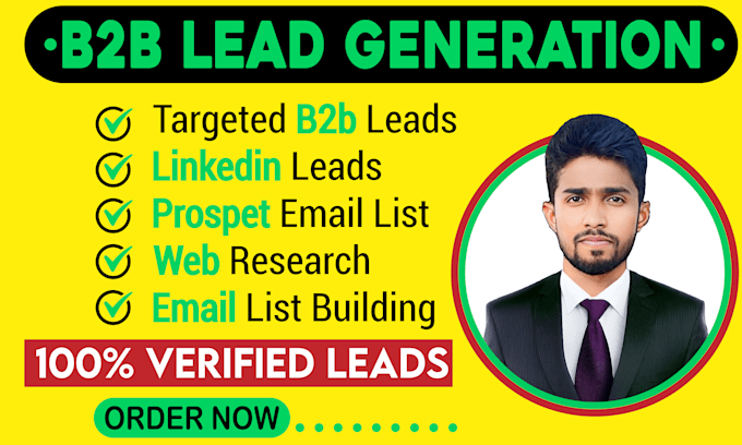 do b2b lead generation and prospect email list building