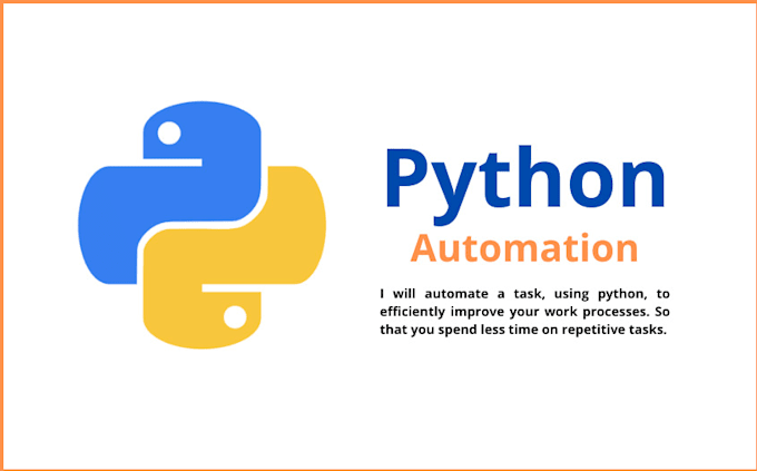 Create an automation using python by Yoriel_silva | Fiverr