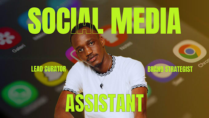 be your lead social media curator and virtual assistant