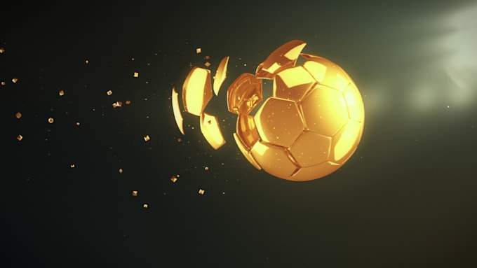 create a professional football or soccer intro