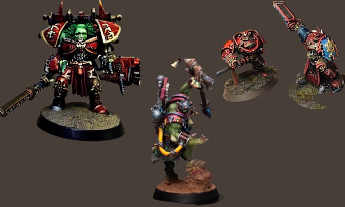 sculpt quality 3d miniature, 3d model, 3d figurines 3d  tabletop game