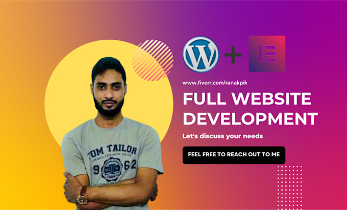 design, redesign, revamp, or clone wordpress websites using elementor