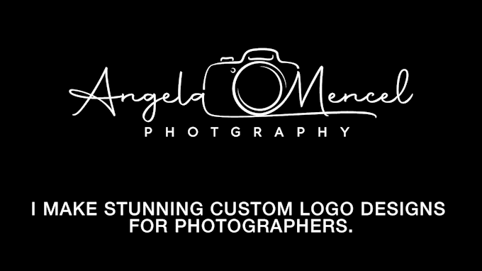 design a custom logo for photographers