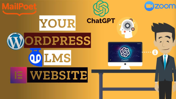 develop wordpress elearning learndash, buddyboss, tutor lms website
