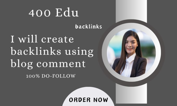 create manually backlinks using blog comment on high da