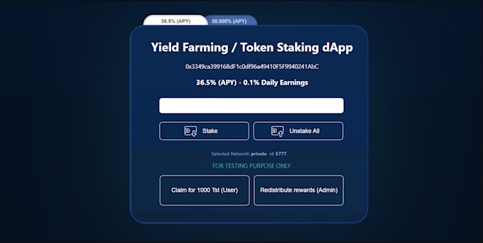 develop staking dapp, web3 dapp, fork pancake swap, be your blockchain developer