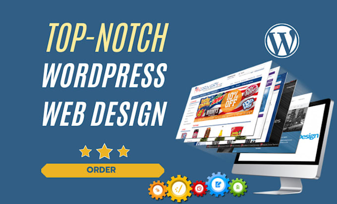 build all type responsive wordpress website design